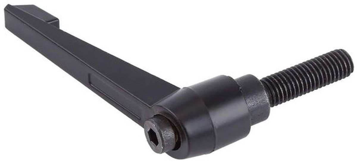 Klemhendel M10 x 25/30/40/50 mm - Verstelbaar - Ergonomisch - Poedercoating - Ideaal voor klemmen - Met binnenveer - Klem