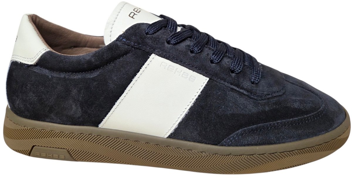 Rehab Zack Suede 8100 Dark Blue Sneakers Donker Blauw Suede Heren - Blauw - 40