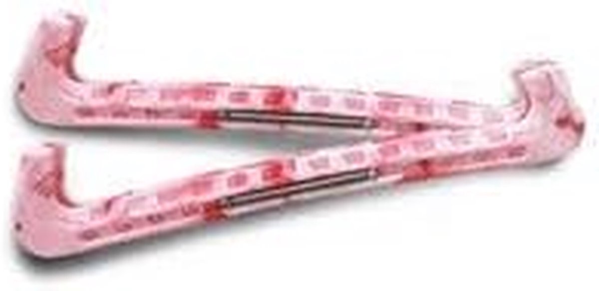 Schaatsbeschermers - Blade Guards - Scherpe Bladen Beschermen - Hard Plastic - Maat 30-47 - Marble Pink