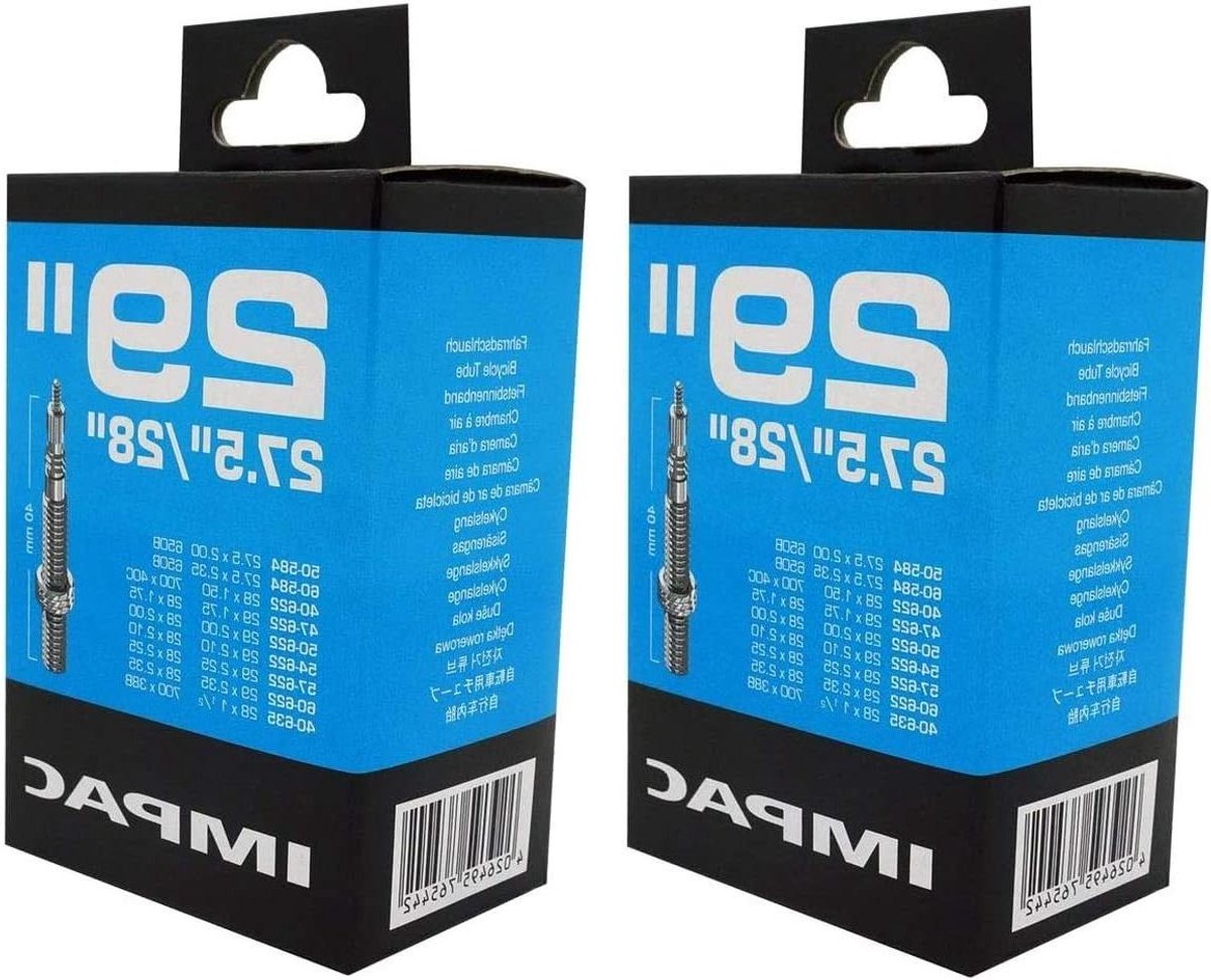 Fietsbanden Binnenbanden - Reservebanden - Fietsreparatie - Dubbel Pack - 27.5-29 Inch - Zwart