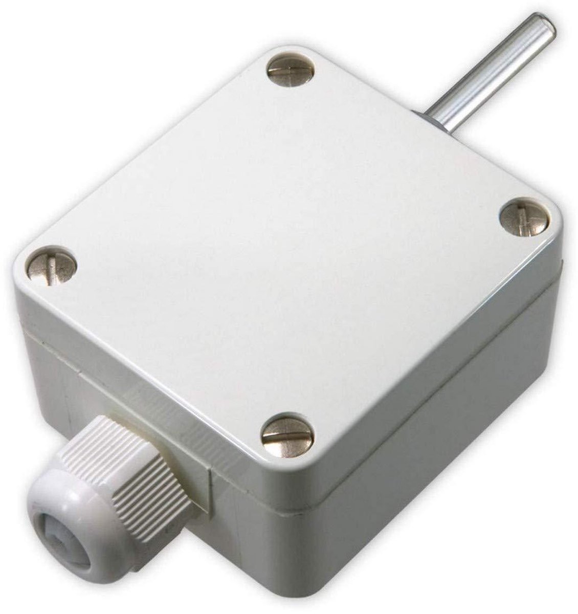 Buitentemperatuursensor - Temperatuursensor Externe Huls - Temperatuur Meten - IP65 Stofdicht Straalwaterdicht - -50 tot +90 Graden Celsius - Grijs