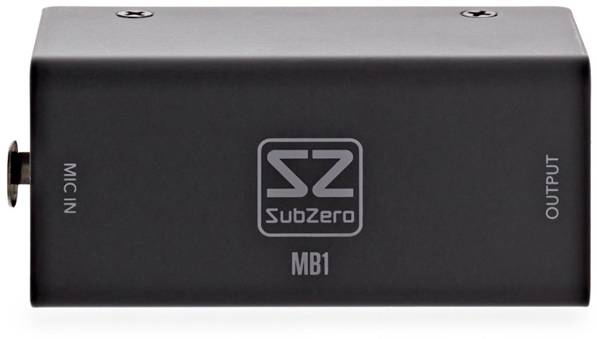 SubZero Enkelkanaals microfoonvoorversterker / booster