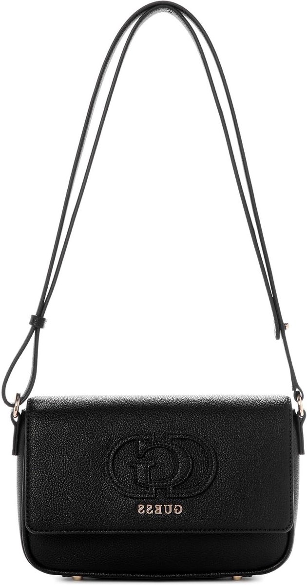 Schoudertas Dames - Handtas Convertible - Dagelijks Gebruik - Afneembare Band - 23 x 5 x 16 cm - Zwart