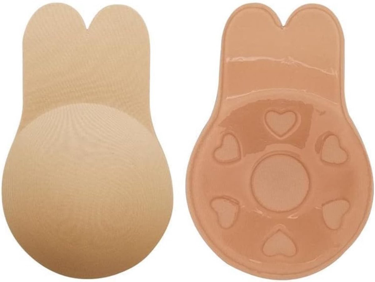 Push-Up Zelfklevende Bh voor Onzichtbare Steun - Ideaal voor Strapless en Rugloze Avondjurken, Comfortabel en Herbruikbaar