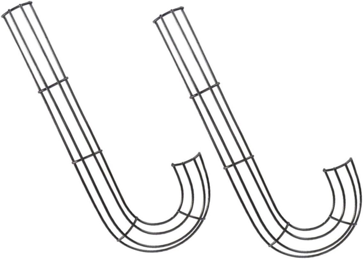 Kransframe - Draadkransvorm Kransringen - Kransen Maken - Stevige IJzeren Constructie - 35 cm - Zwart