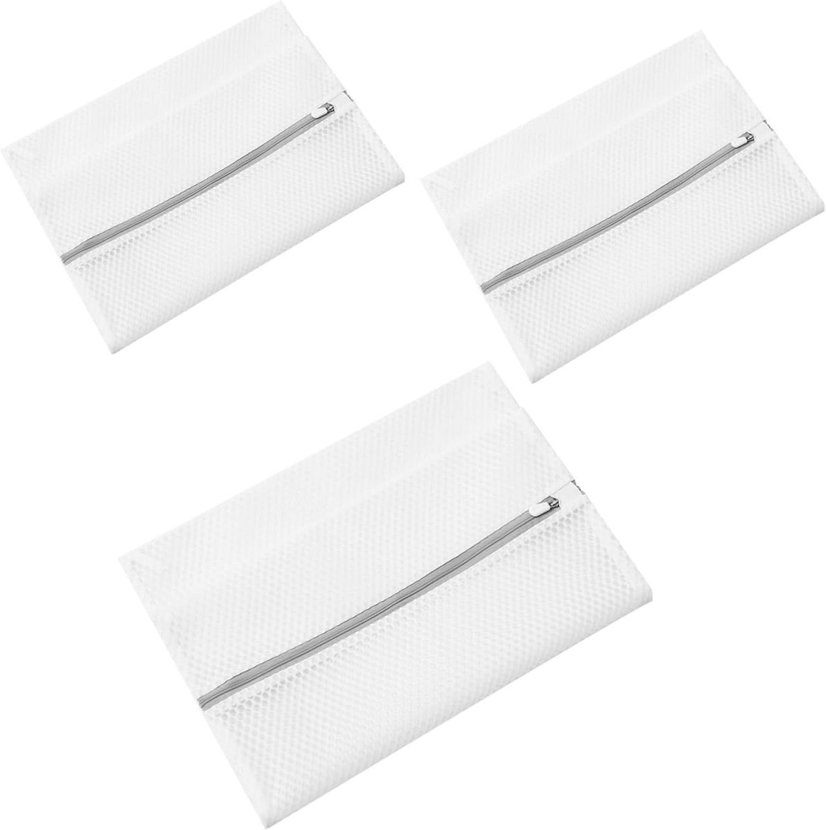 Waszakken Set - Kleding Beschermers - Kleding Beschermen - Honingraat Mesh - 30x40CM - Wit