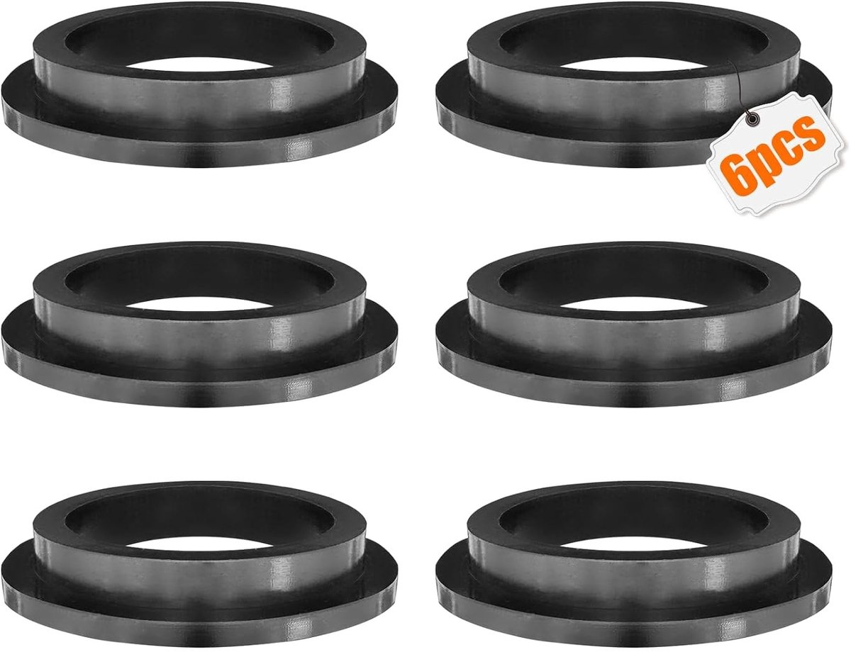 Set van 6 O-Ringen van 38 mm, Vervangingsonderdelen voor Sandfilterpompen, Waterdichte Seals en Wasringen