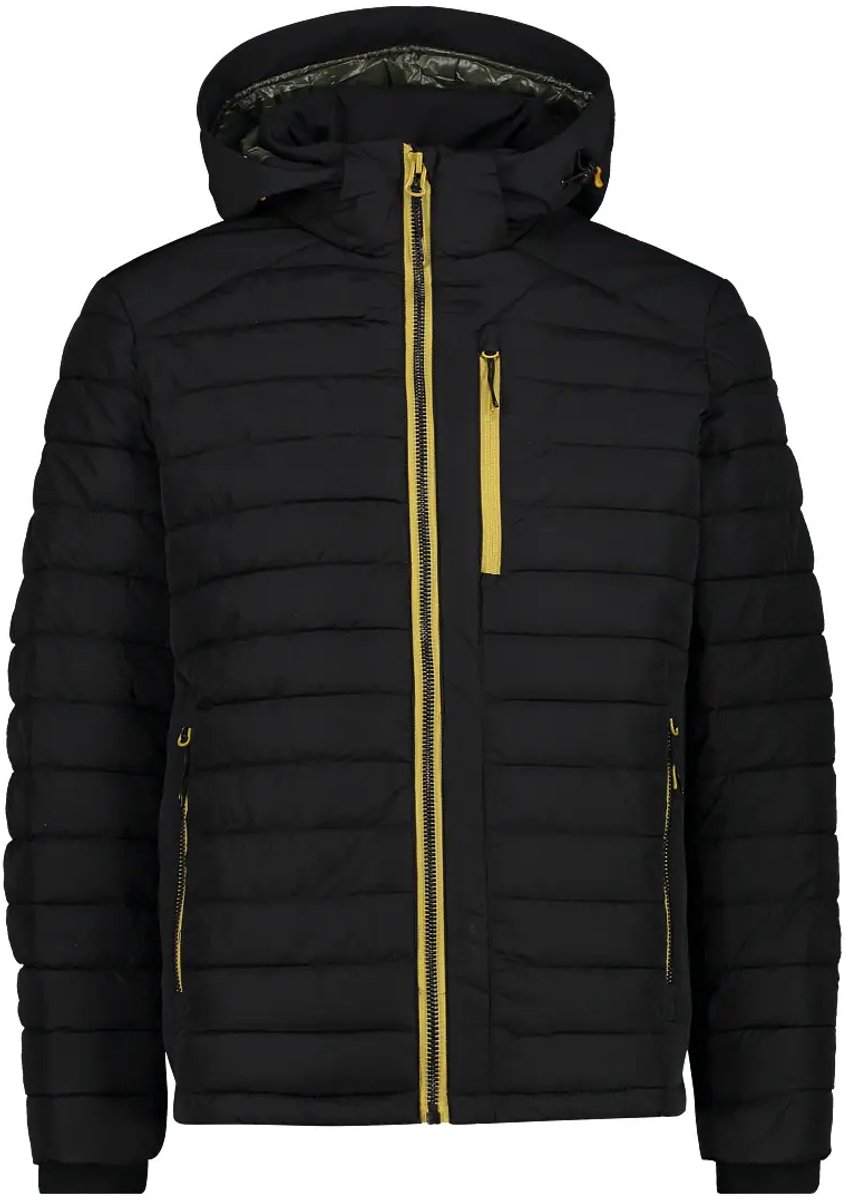 Cmp Zip Hood 32k1697 Parka Man Zwart