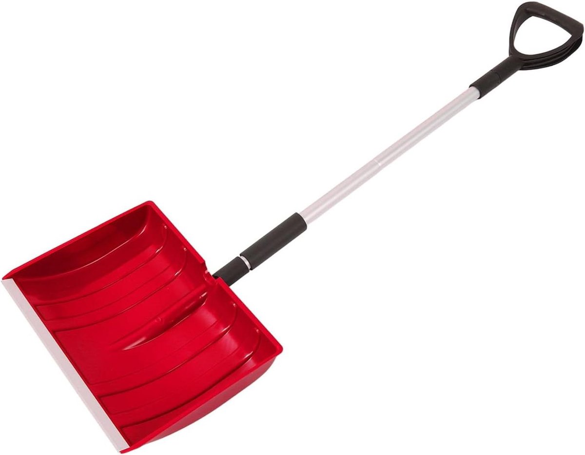 Sneeuwschep - Sneeuwschop Verwijderaar - Sneeuw Ruimen - Afneembare Handgreep - 120 cm - Rood