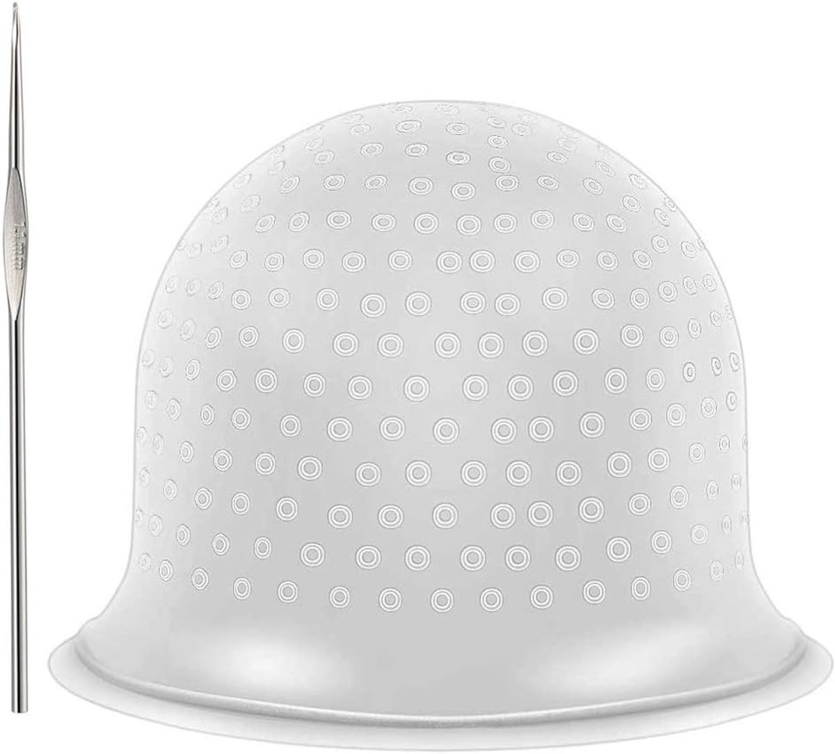 Herbruikbare Silicone Hoofdmuts voor Haarverf, Hoogtepunten en Kleurbehandelingen voor Vrouwen en Meisjes