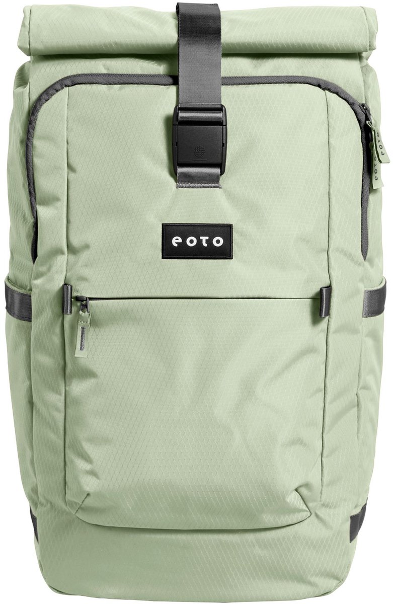 eoto laptop rugzak rugzak met laptopvak Tall41 Rolltop Backpack 41L Mint Green mintgroen