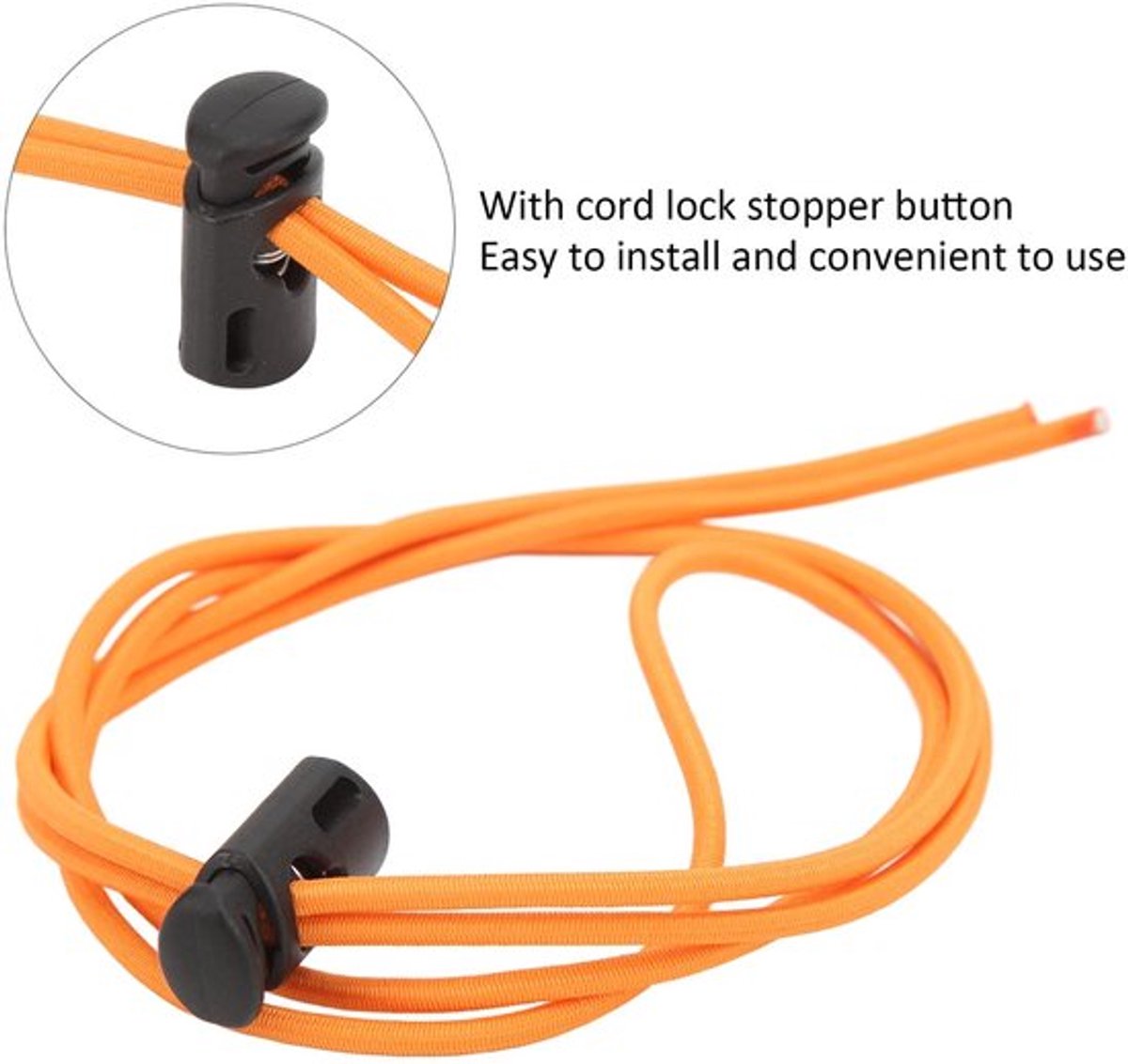 Bungee Goggle Strap - Verstelbare Zwembrilband - Elastische Duikriem - Duurzaam Koord - Snorkelaccessoire - Eenvoudige Installatie