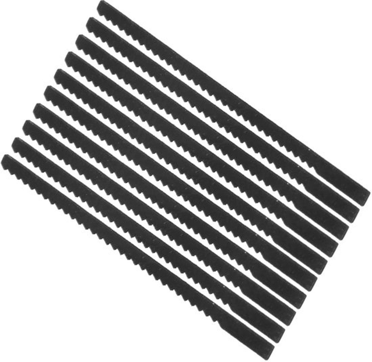 Jigsaw Blades 10 Stuks - Hout Snijden - Koolstofstaal - Voor PVC/Plastic - Mini Draaibank - Hoge Slijtvastheid - Zaagbladen