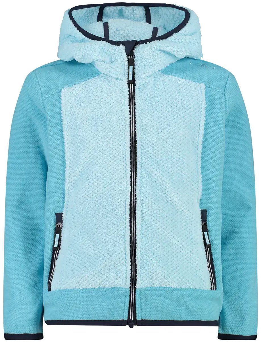Fleece met capuchon voor meisjes CMP HighLoft Blauw