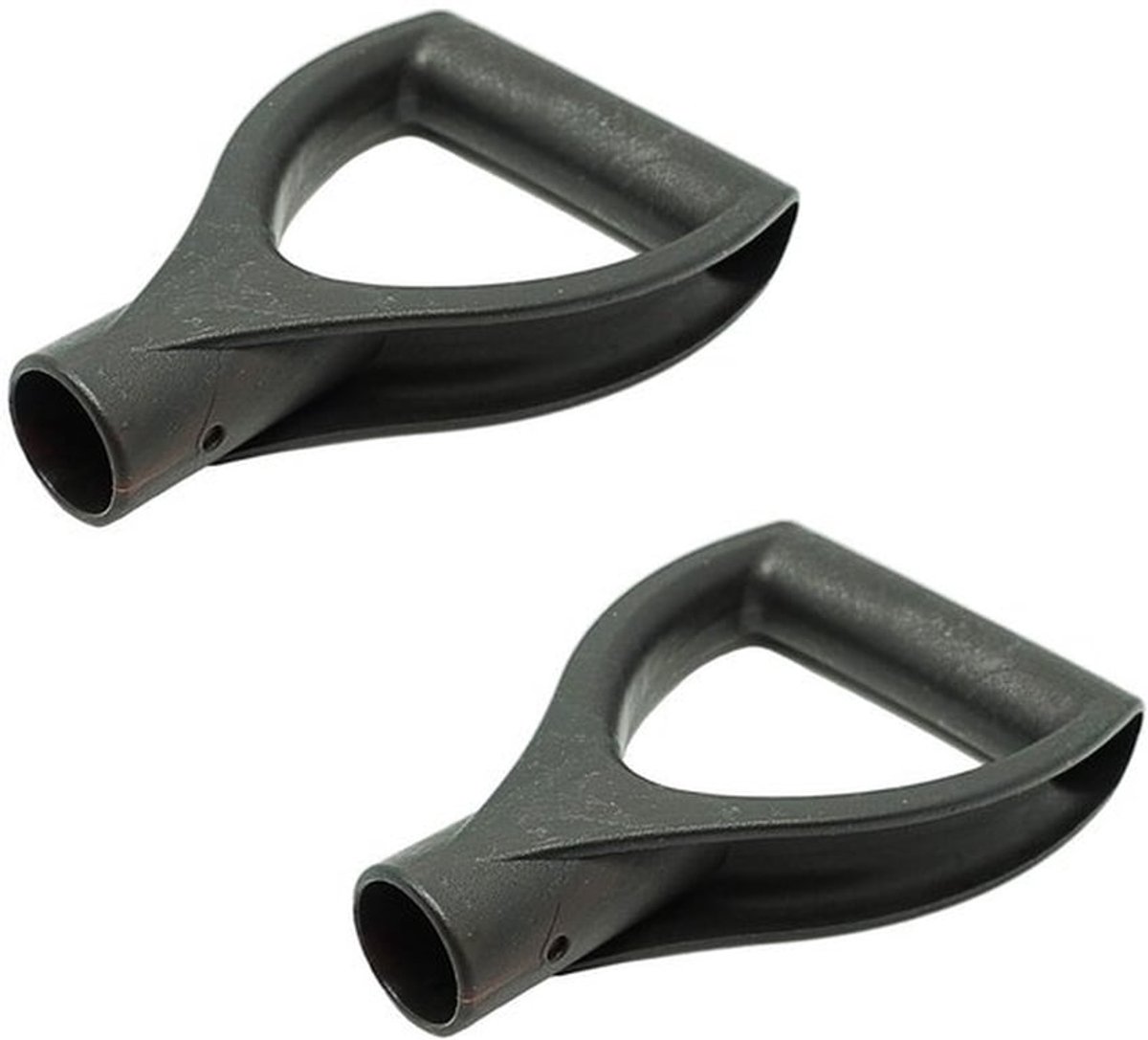 Handvat D-handgreep 30mm - Vervangend Handvat - Tuingereedschap - Tuinaccessoires - Kunststof - 2 Stuks
