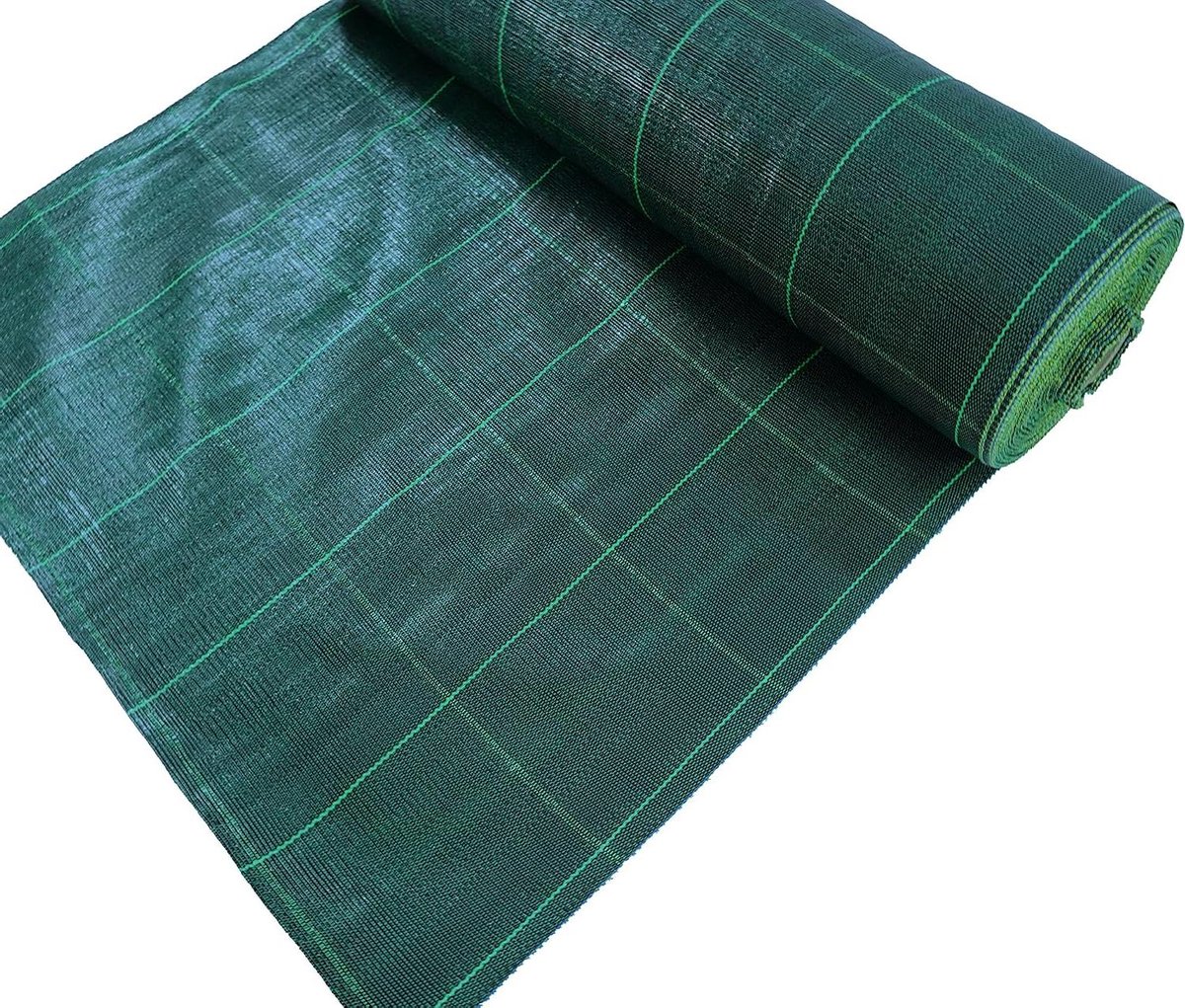 Onkruiddoek Groen - Worteldoek Tuinvlies - Onkruid Vrij Houden - Waterdoorlatend Robuust - 100m x 08m - Groen