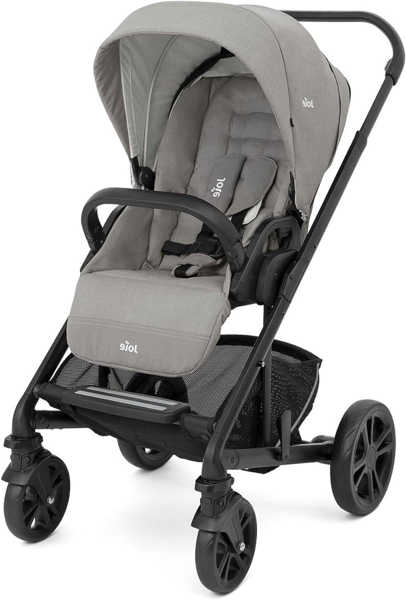 Kinderwagen - Buggy Reiswieg - Reizen met baby - 4-in-1 veelzijdig design - Vanaf geboorte tot 4 jr - Zwart
