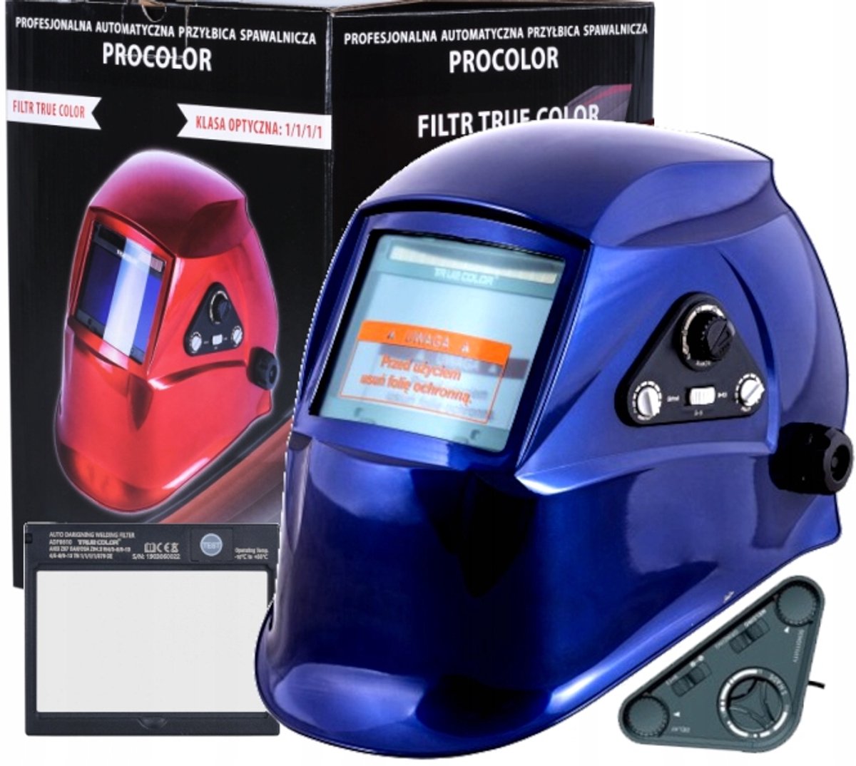 Automatische lashelm Magnum PROCOLOR TC Zilver 1/1/1/1