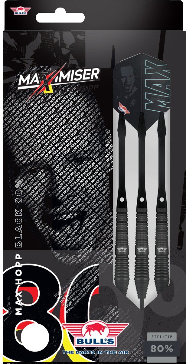Bull's Max Hopp Black 80% - Dartpijlen van Merkloos — afbeelding 5