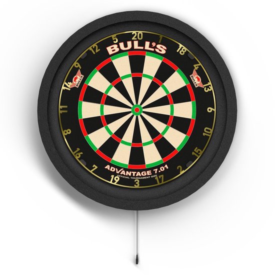 Bull's Lumo 2 - Dartbord Verlichting & Surround - 360° LED Verlichting - 96 LEDs - Muurbeveiliging - Darten van Bull's — afbeelding 4