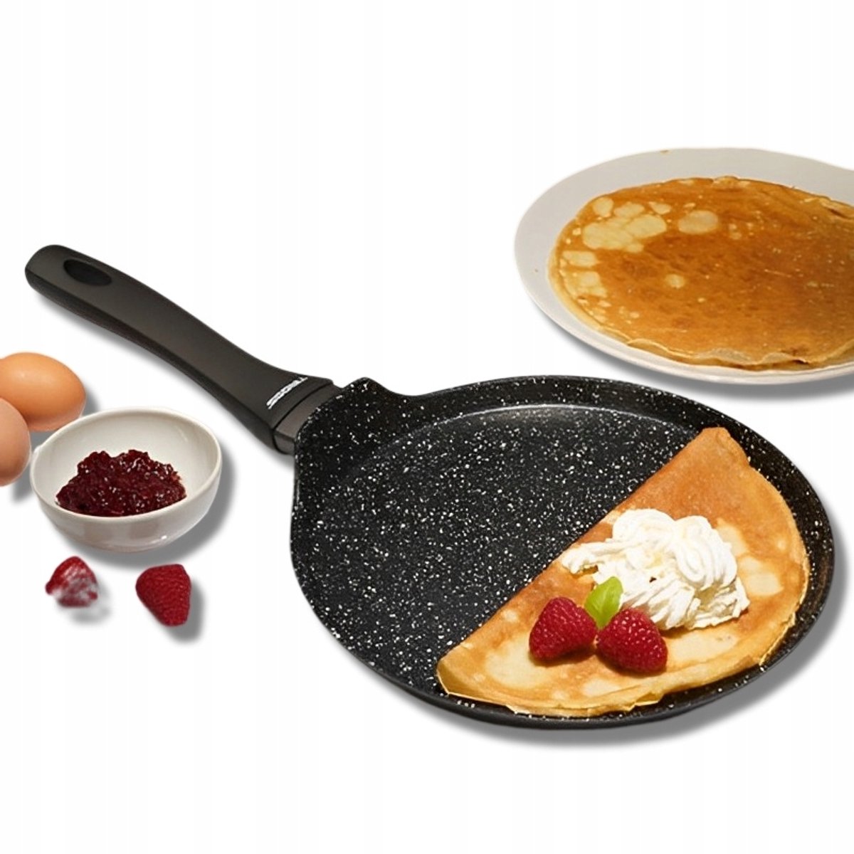 Tiross Crêpepan 25cm met Marmenlaag