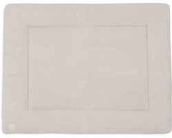 Jollein Boxkleed Baby - 75x95cm - Basic Knit - Polyester - Oatmeal