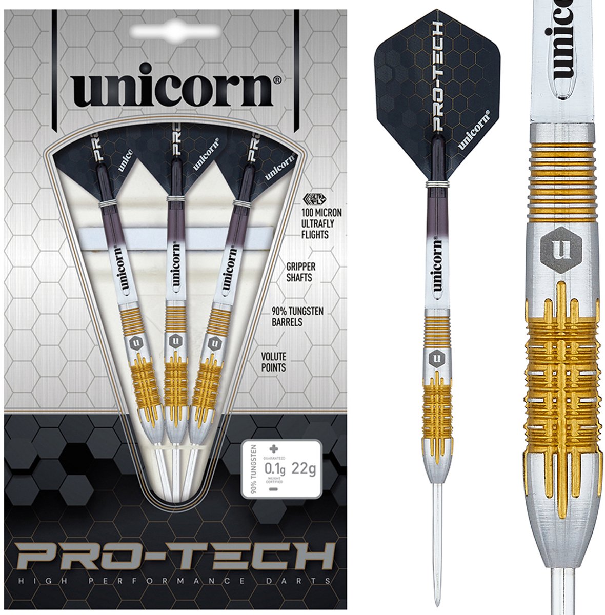 Unicorn Pro-Tech 1 90% - Dartpijlen