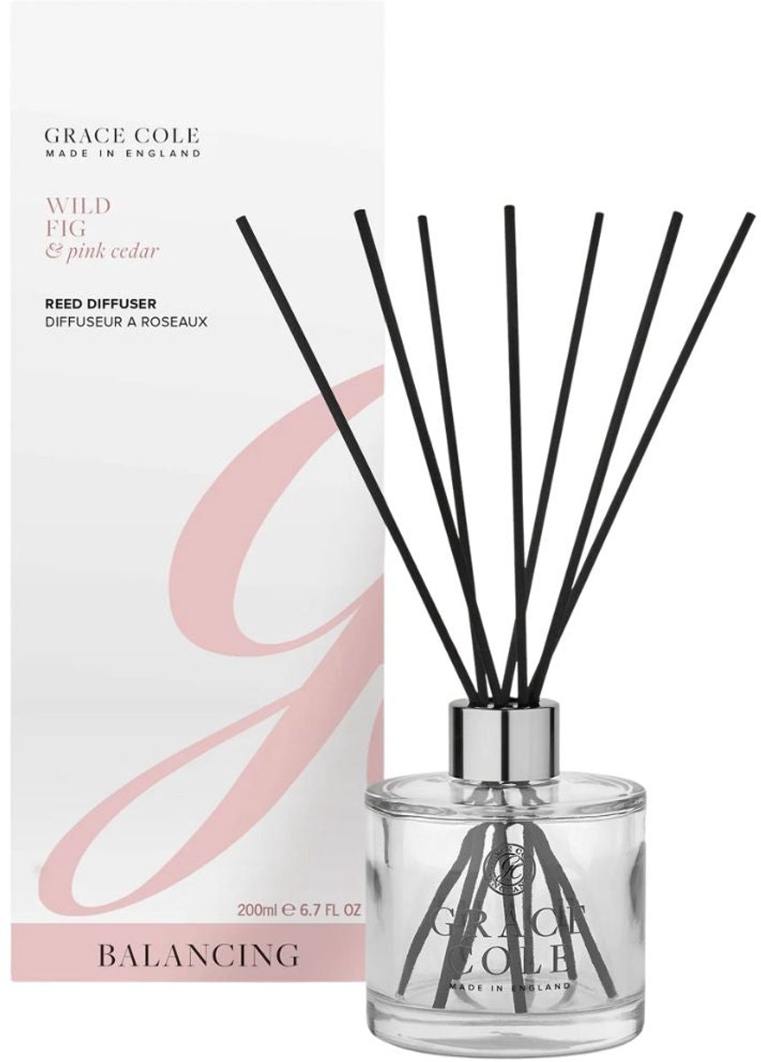 Grace Cole - Wild Fig & Pink Cedar Diffuser - 200ml