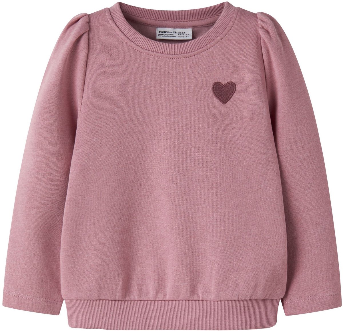NAME IT - NMFVIMA LS NREG SWEAT BRU Meisjes Trui