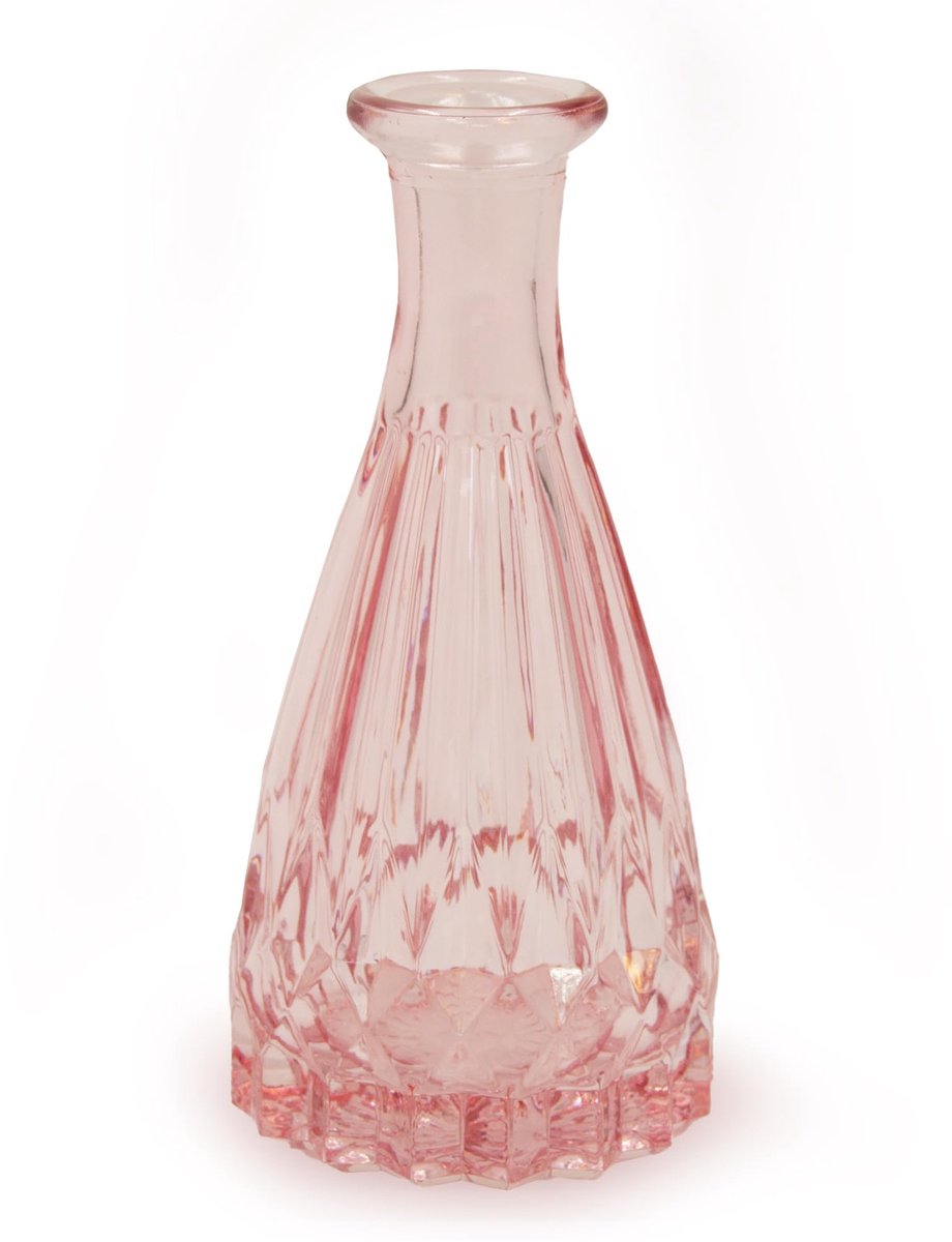 Blümelhuber Kleine vaas glas decoratie bruiloft - vaas klein - vaas modern - boho bruiloft decoratie lente - ShopVlot