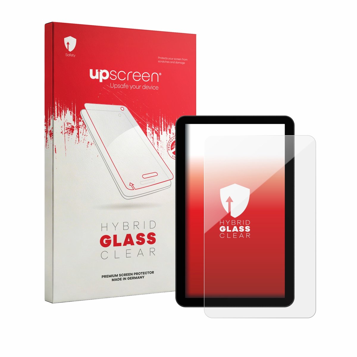 upscreen - Screenprotector voor Zebra KC50 15" - Folie Beschermfolie Beschermglas transparant