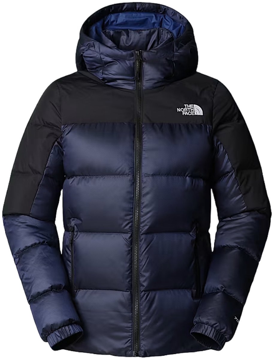 THE NORTH FACE Diablo Down 2.0 Dames Donsjas met Vaste Capuchon – Gewatteerd, Polyester Buitenstof