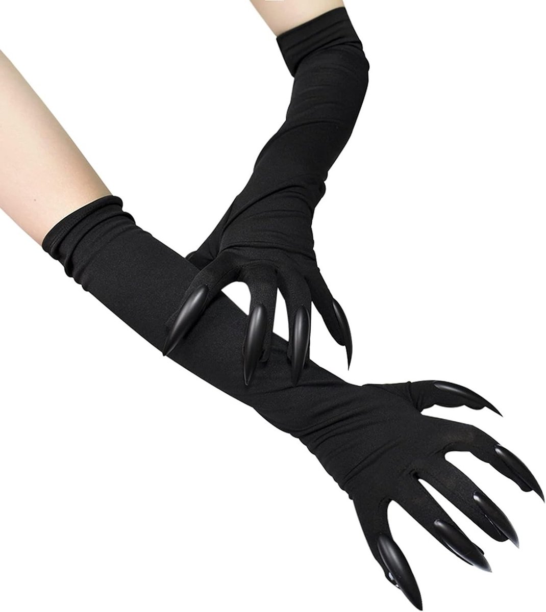 Griezelige Monster Handschoenen met Lange Klauwen voor Halloween Cosplay en Feestelijke Kostuums
