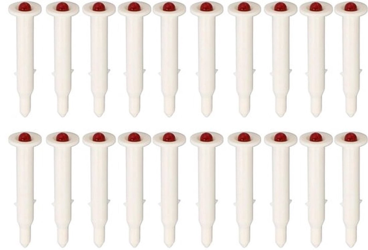 Thermometer Wegwerp - Pop-up Thermometer - Koken - Gevogelte - Nauwkeurige Temperatuur - 20 Stuks - Vlees Thermometer