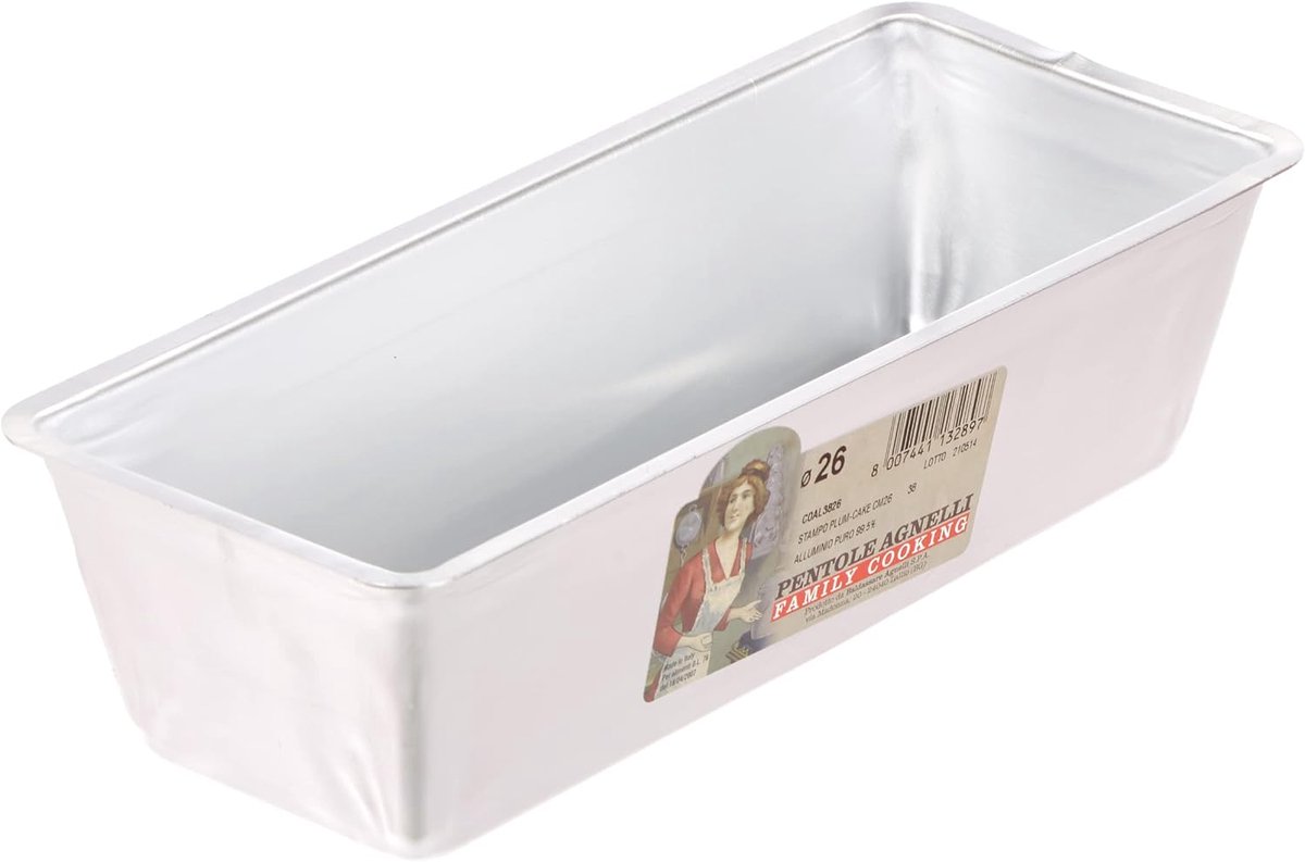 SnelShoppen - Aluminium Cake Mould 26 cm - Voor Taarten, Pizza & Gebak - Lichtgewicht en Makkelijk Schoon te Maken - Ideaal voor Keuken, Feest & Bakli