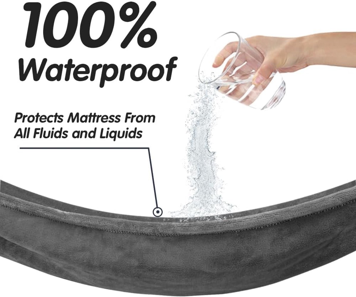 SnelShoppen - Waterproof Bed Blanket voor Huisdieren, Dubbelzijdige Flanellen Waterdichte Dekens, Lekvrije en Vlekbestendige Dekens voor Honden en Kat