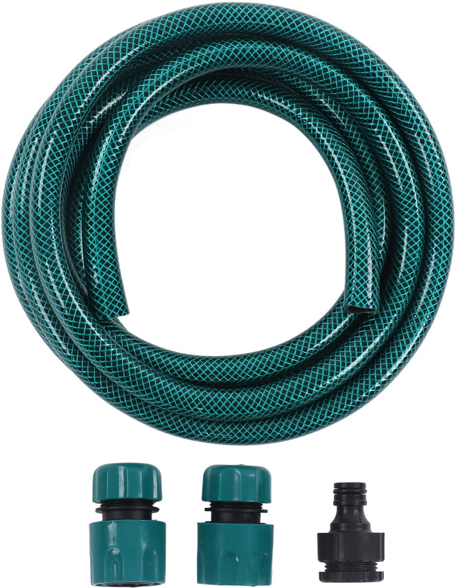 SnelShoppen - Tuinslang 3 m - Flexibele Waterpijp - PVC Tuin Irrigatie - Ideaal voor Tuin, Autowassen en Water geven