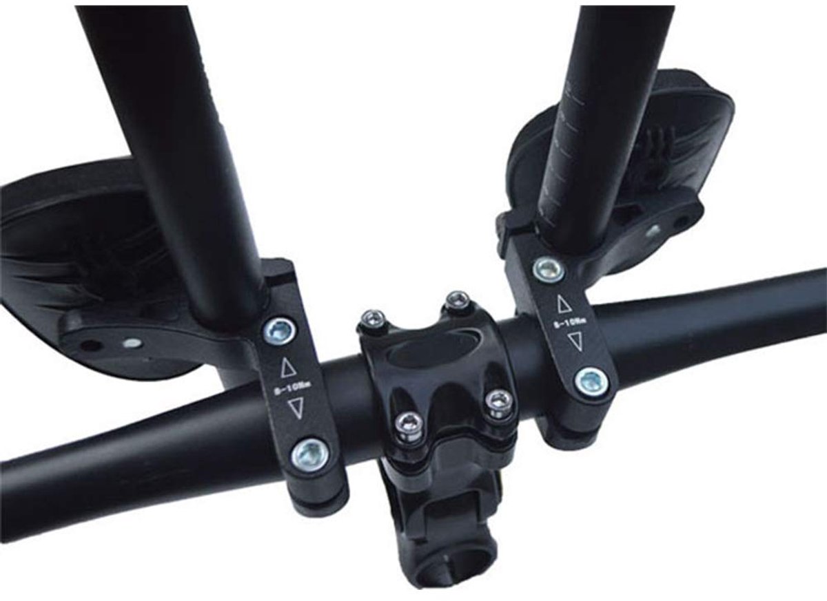 SnelShoppen - Fiets TT Stuurfiets Weg Mountainbike Triathlon Aero Rest Stuur Clip On Tri Bars, Aluminium Fietssteun Stuur met Armsteun voor Triathlete
