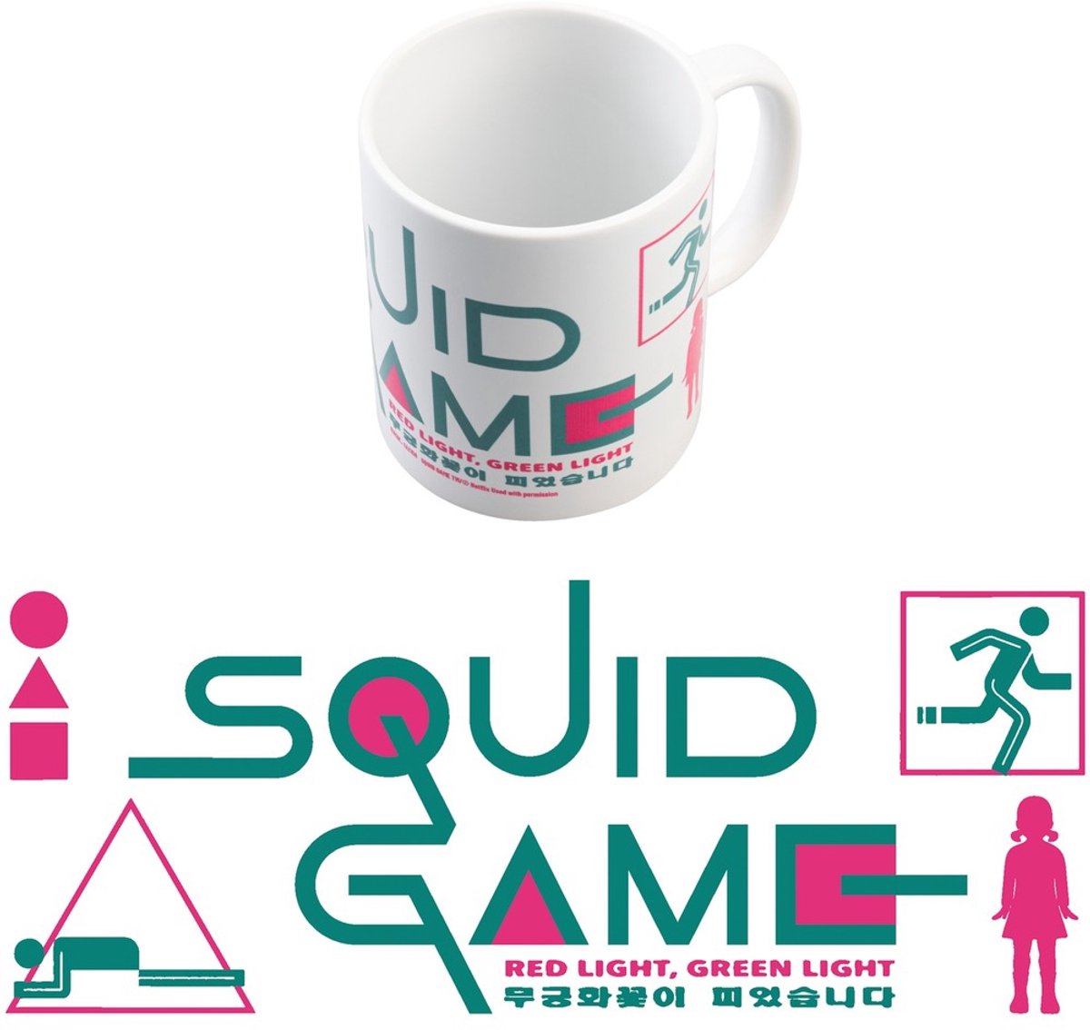 Grupo Erik Squid Game Mok/beker - Multicolours