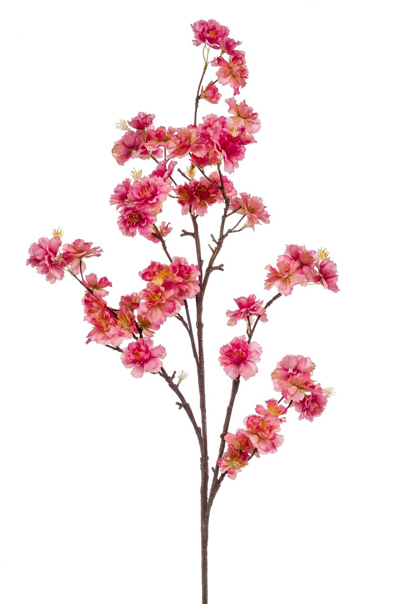 Emerald Kunstbloem Kersenbloesem 120cm felroze - Kunstplant voor binnen