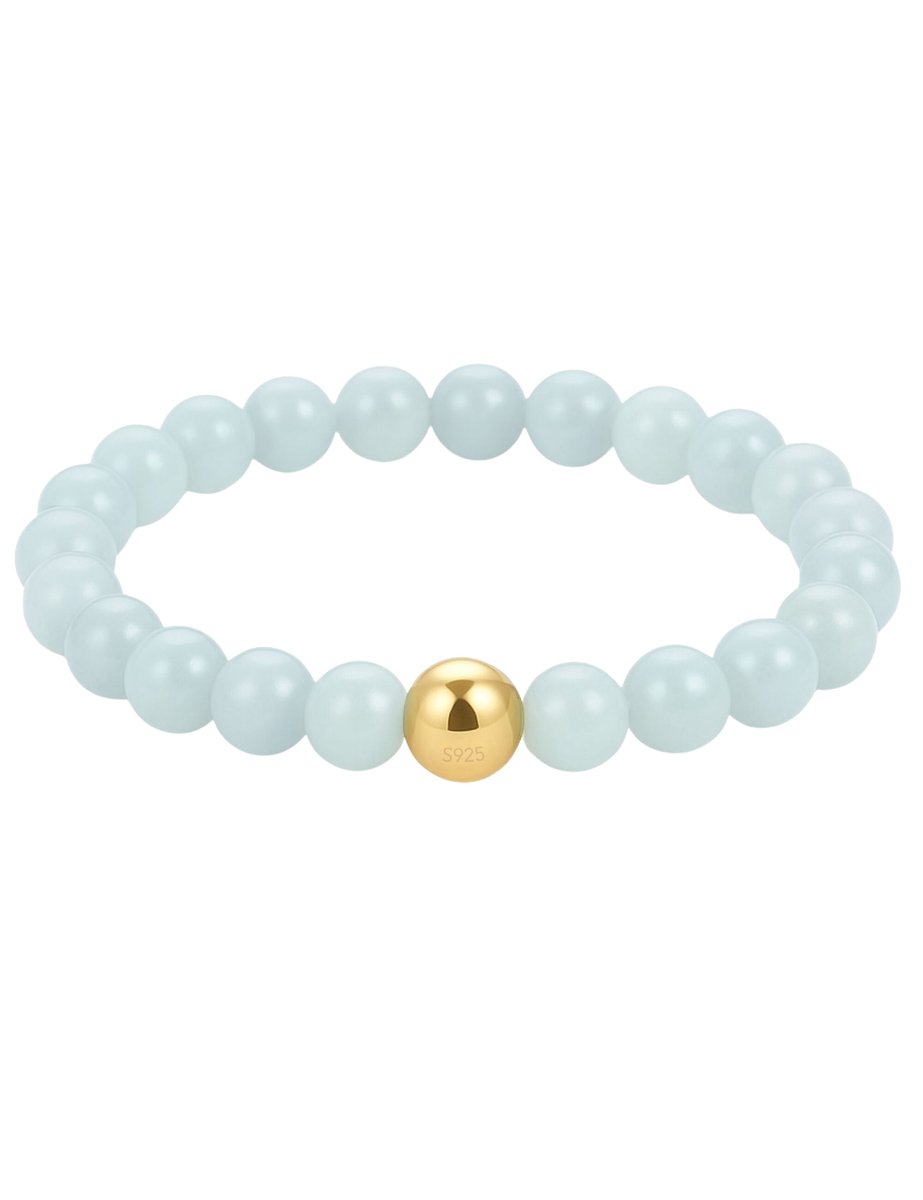 good.designs Antistressring van natuurstenen parels