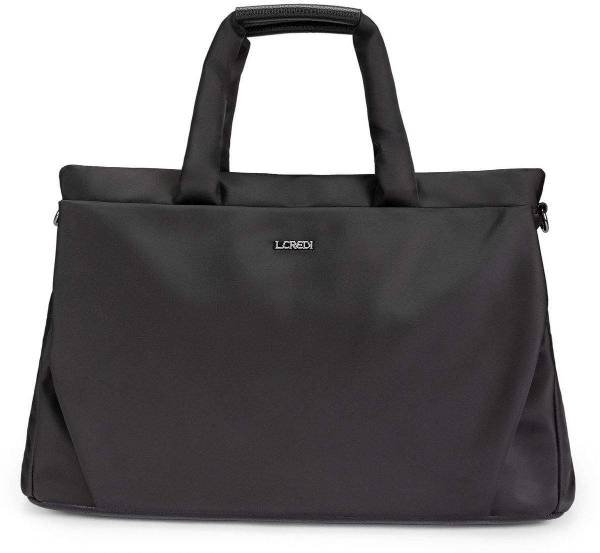 L.CREDI handtas schoudertas Savita Handbag Black zwart