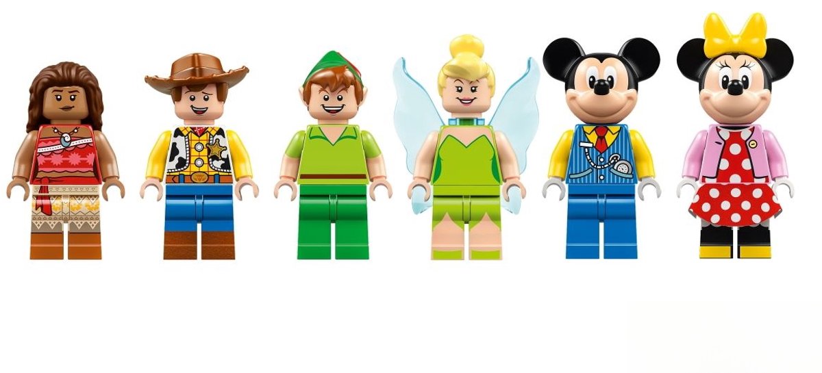 LEGO Disney: Disney Feesttrein Bouwbaar Trein Speelgoed 100e Verjaardag Set - 43212 — afbeelding 12