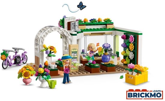 LEGO Friends Creatieve Bloemenwinkel Bouwpakket voor Kinderen met Bloemen en Speelgoedwinkel 42693