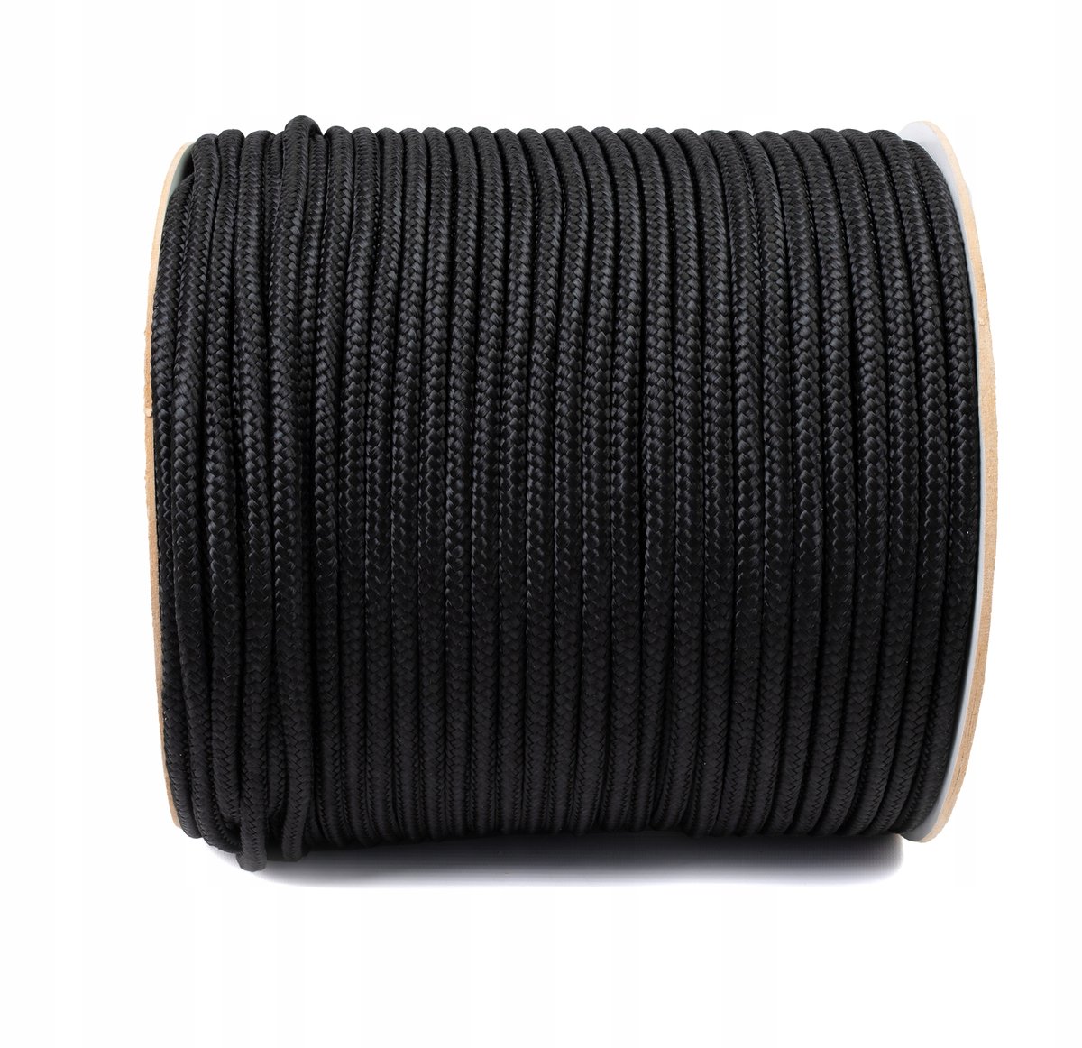 Zwarte Zeilkoord Polypropyleen 8mm - 10m Gevlochten