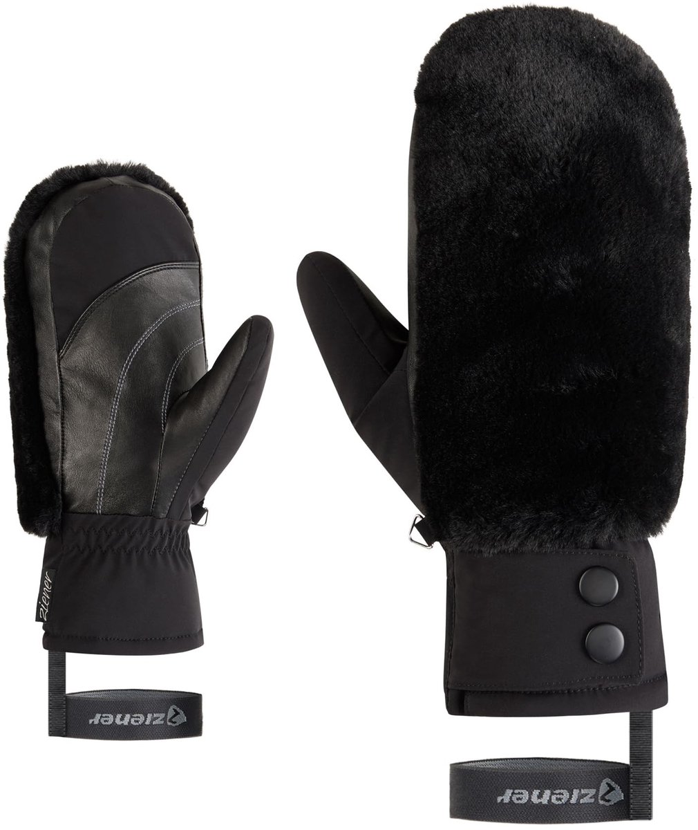 Elzusha - Skiwanten - Thermoshield - Zwart - M