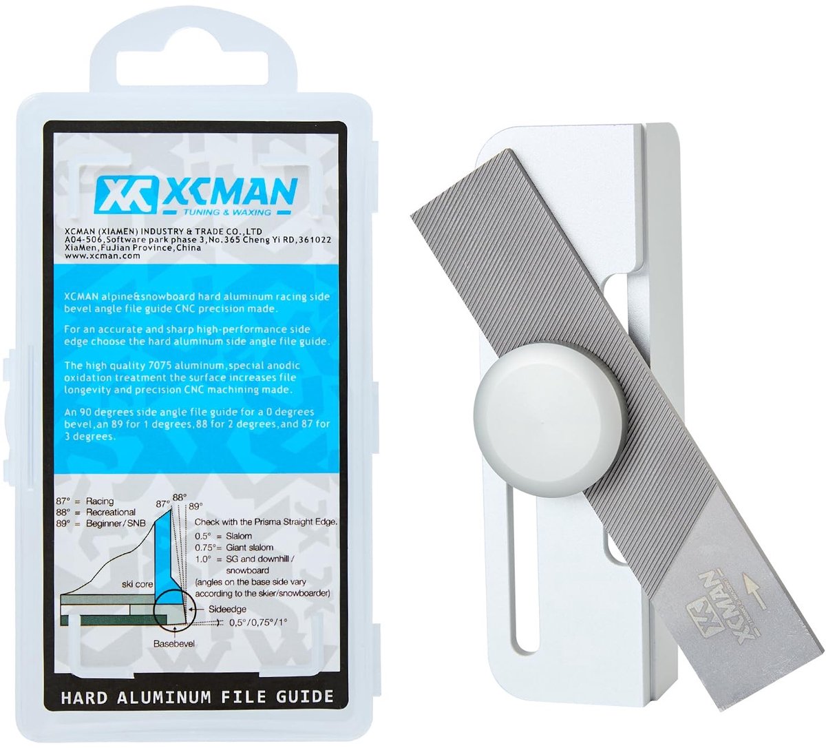 Elzusha - Aluminium Racing Side Bevel Angle File Guide voor Snowboard