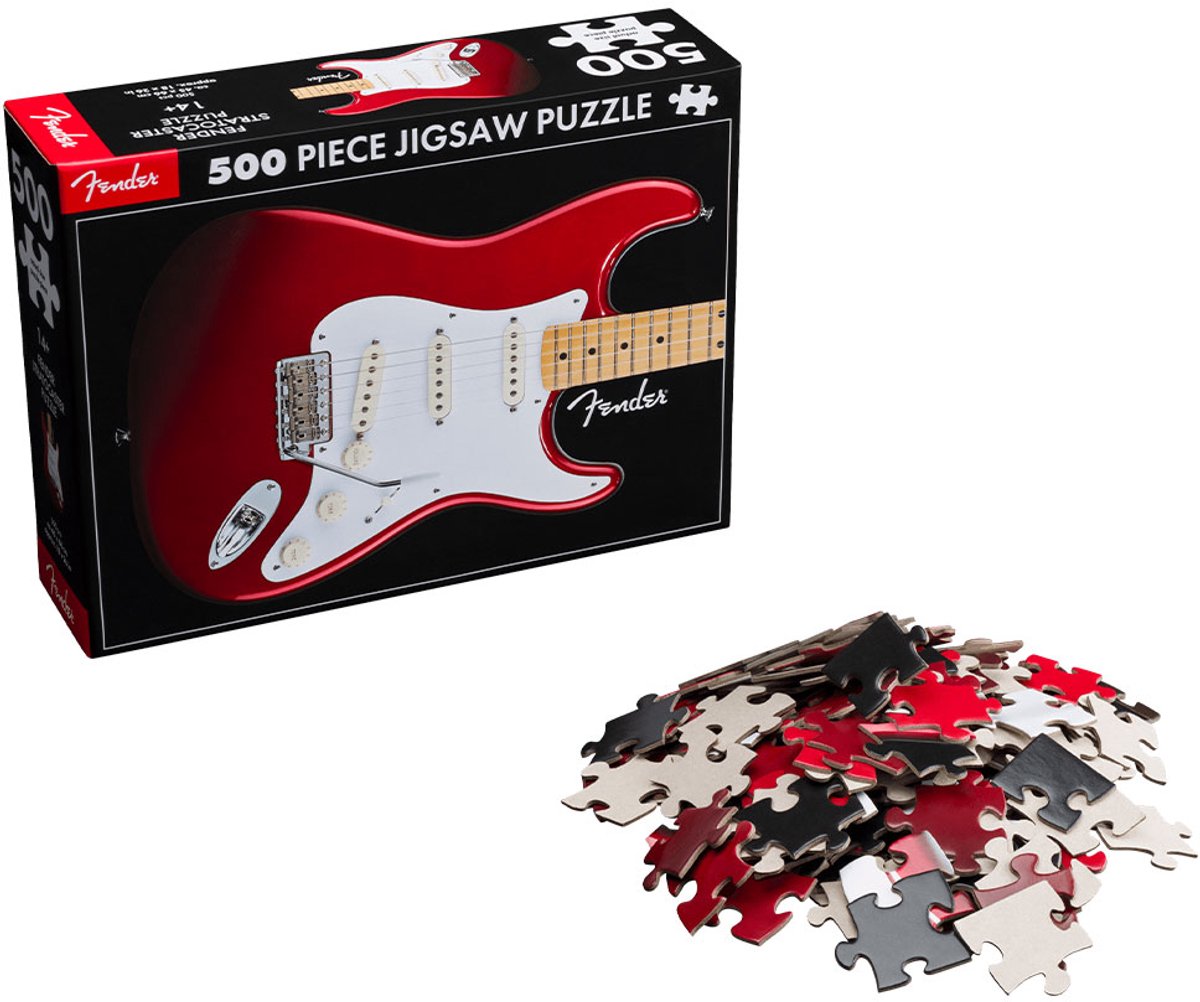 Fender Stratocaster Legpuzzel 45 cm x 60 cm (500 Stukjes) 9170000084