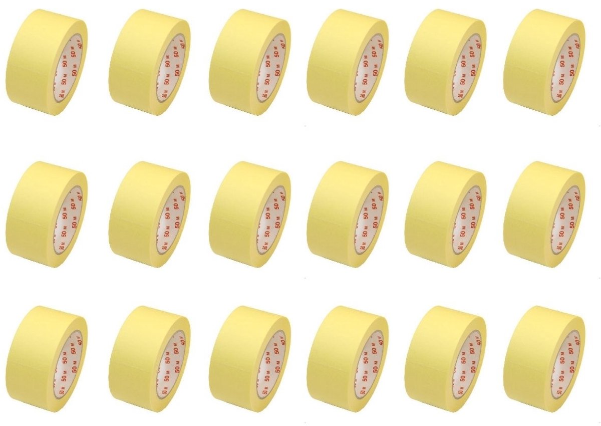 Elzusha - Maskingtape 50mm x 50m Voor Schilderwerk