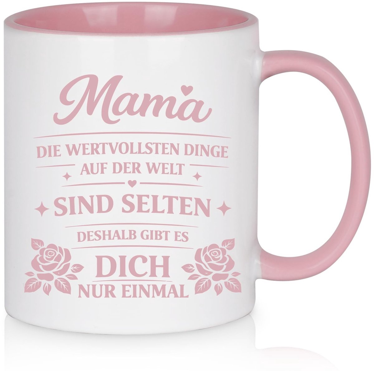 Elzusha - Keramische Koffiemok - 325 ml - Roze